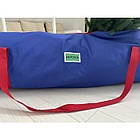 Сумка чохол для великої штучної ялинки, матеріал Oxford, довжина 170 см, синій, фото 2