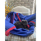 Сумка чохол для великої штучної ялинки, матеріал Oxford, довжина 170 см, синій, фото 4