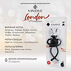 Ароматизатор у машину чоловічок Лондон (London Riverwood) TVISTER VINOVE, фото 4