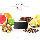 Ароматизована чорна підвіска в авто Лондон (London Riverwood) VINOVE, фото 4