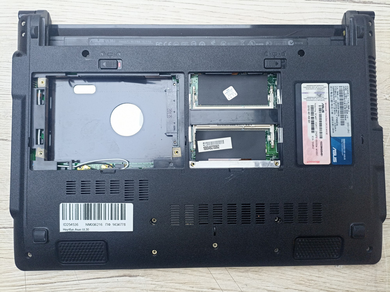 Материнська плата ASUS UL30J (I5-430U, GT310M, 2XDDR3) BU #, фото 1