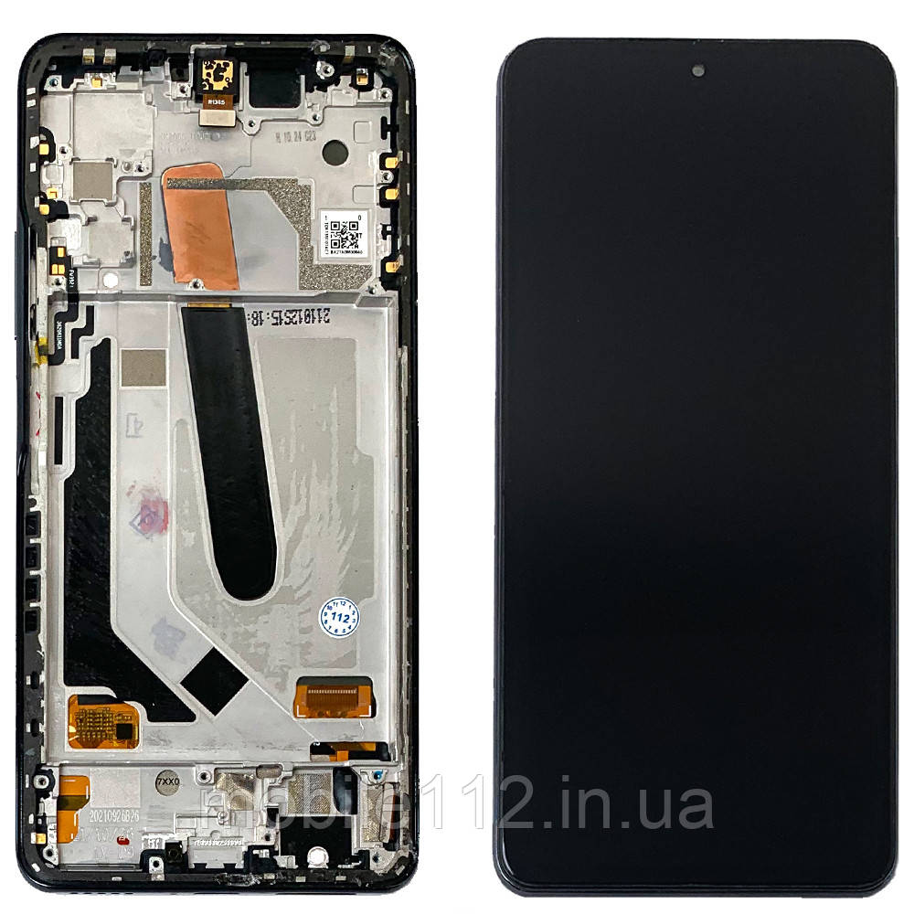 Екран (дисплей) Xiaomi Mi 11i, Poco F3, Poco F4 Redmi K40, Black Shark 4 4 Pro 5 з тачскріном OLED Big LCD з рамкою
