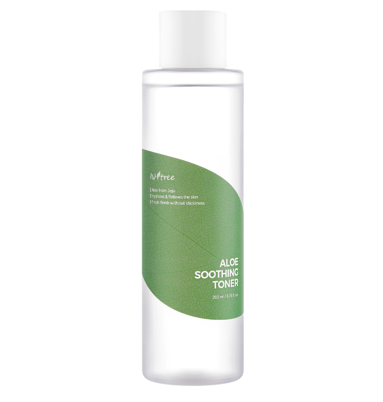 Заспокійливий тонер з екстрактом алое IsNtree Aloe Soothing Toner 200 мл