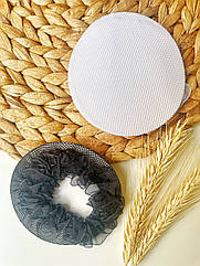 Сіточки на гульку еластична 12 шт/уп ЧОРНІ+БІЛІ