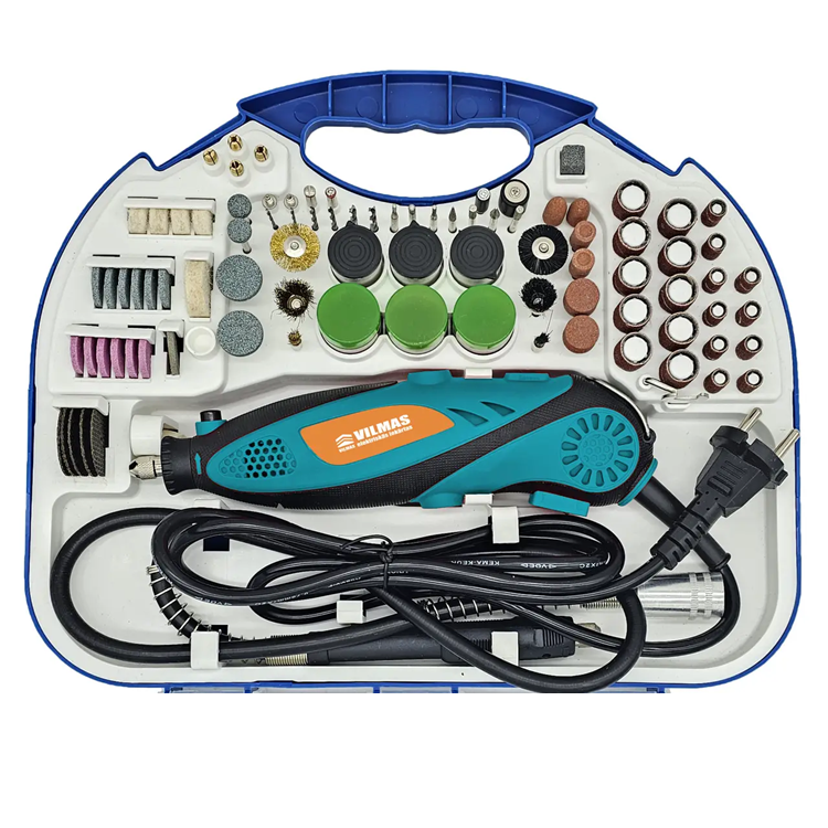 Гравер Vilmas 135-MG-211 (гнучкий вал, 211 насадок), фото 1