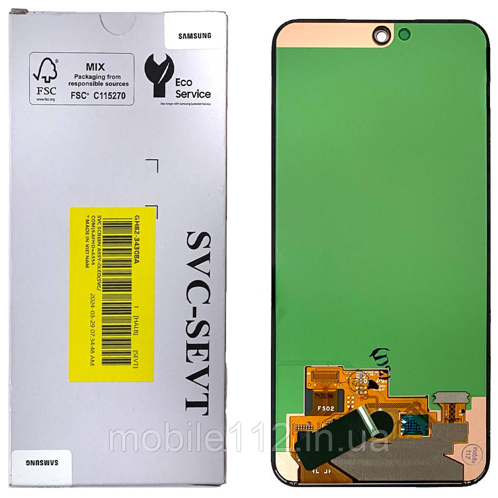 Екран (дисплей) Samsung Galaxy A55 5G A556 з тачскріном оригінал 100% Service Pack