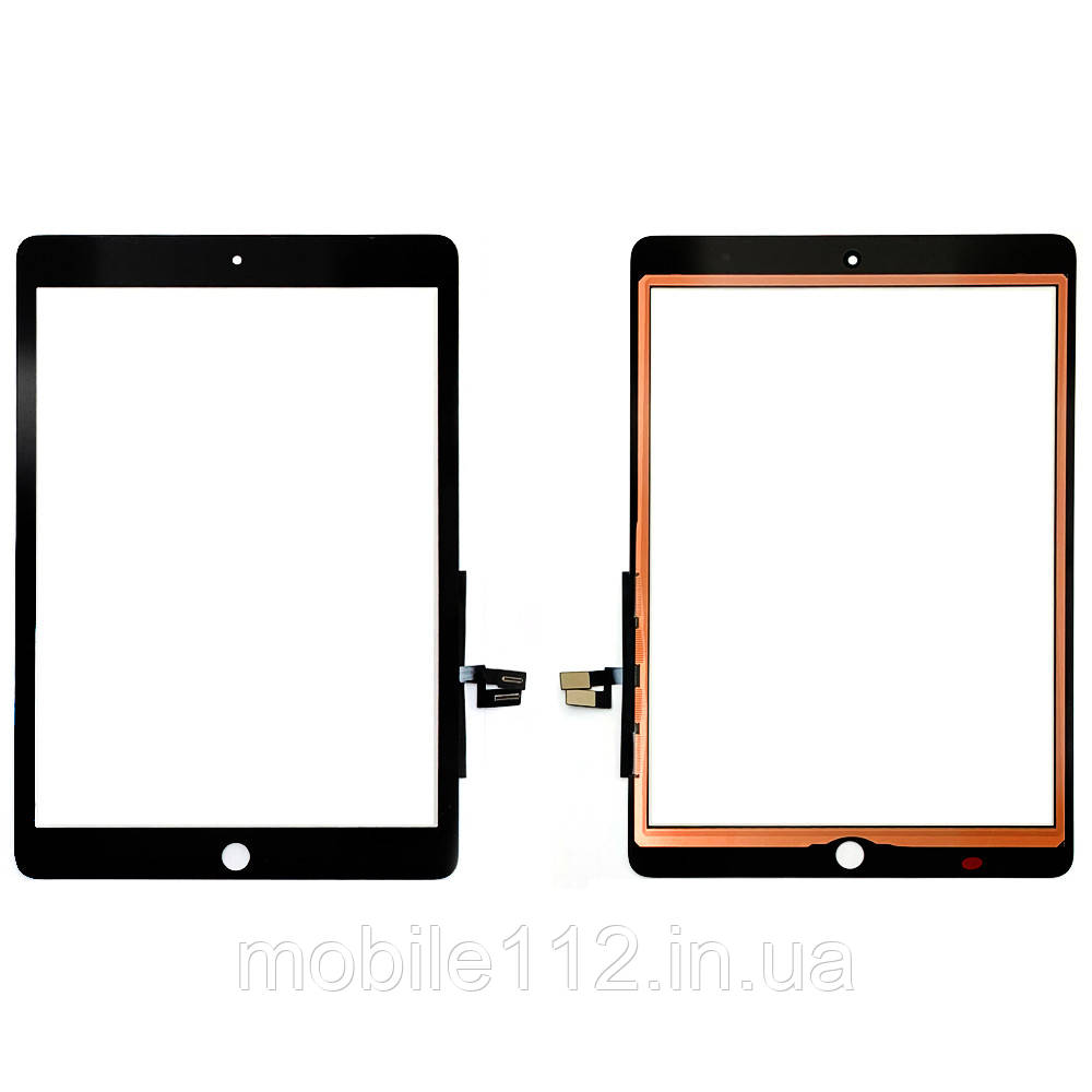 Сенсор (тачскрін) Apple iPad 10.2 2021 A2602, A2603, A2604, A2605, iPad 9 чорний оригінал Китай