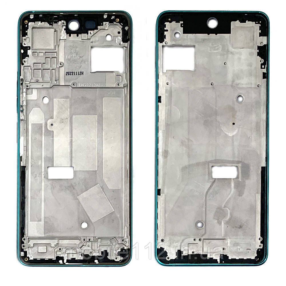 Рамка дисплея Tecno Camon 19 (зелена), фото 1