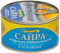 Сайра Ексклюзив в Маслі Морська Протока 240 г Україна