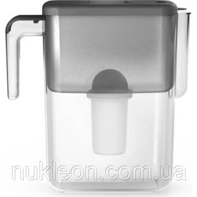 Популярний! Фільтр-глечик Ecosoft Slim графітовий (FMVSLIMBKECO) - Краща якість тільки на Nukleon.com.ua, фото 1