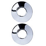 Змішувач PL 1/2" для ванни гусак прямий 350мм дивертор вбудований кульовий AQUATICA PL-5C255C (9777210), фото 3