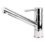 Змішувач HF Ø35 для кухні излив прямий 210мм на шпильці AQUATICA (HF-2B217C) (9705100), фото 3