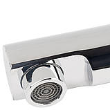 Змішувач HF Ø35 для кухні излив прямий 210мм на шпильці AQUATICA (HF-2B217C) (9705100), фото 5