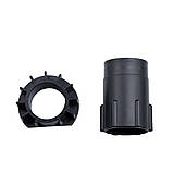 Змішувач ADDA Ø35 для кухні излив силіконовий синій на гайці CORSO 9635100 (EB-4B519C), фото 4