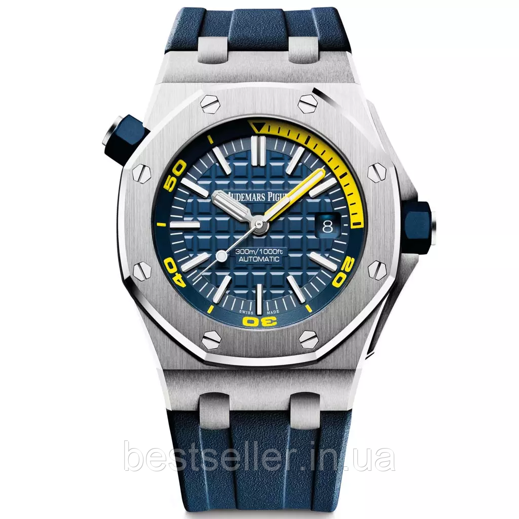 AUDEMARS PIGUET ROYAL OAK OFFSHORE DIVER 42MM SILVER BLUE. AAA ref 15710ST.OO.A027CA.01