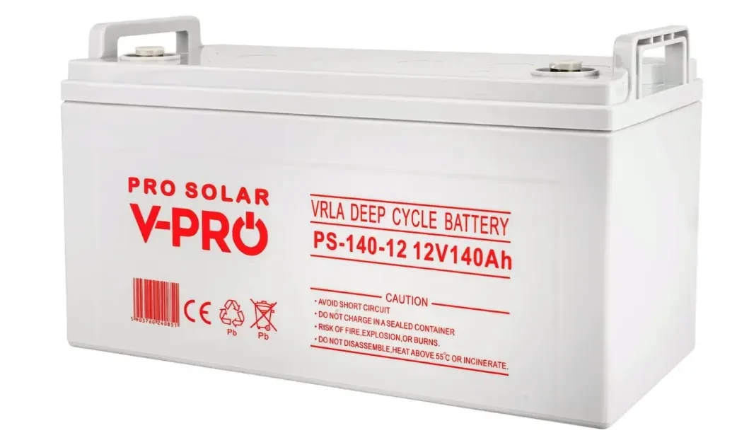 Гелевий акумулятор (накопичувач) VOLT POLSKA GEL V-PRO 140 ah VRLA (Польща)
