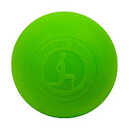 Масажний м'ячик EasyFit каучук 6.5 см салатовий Янина