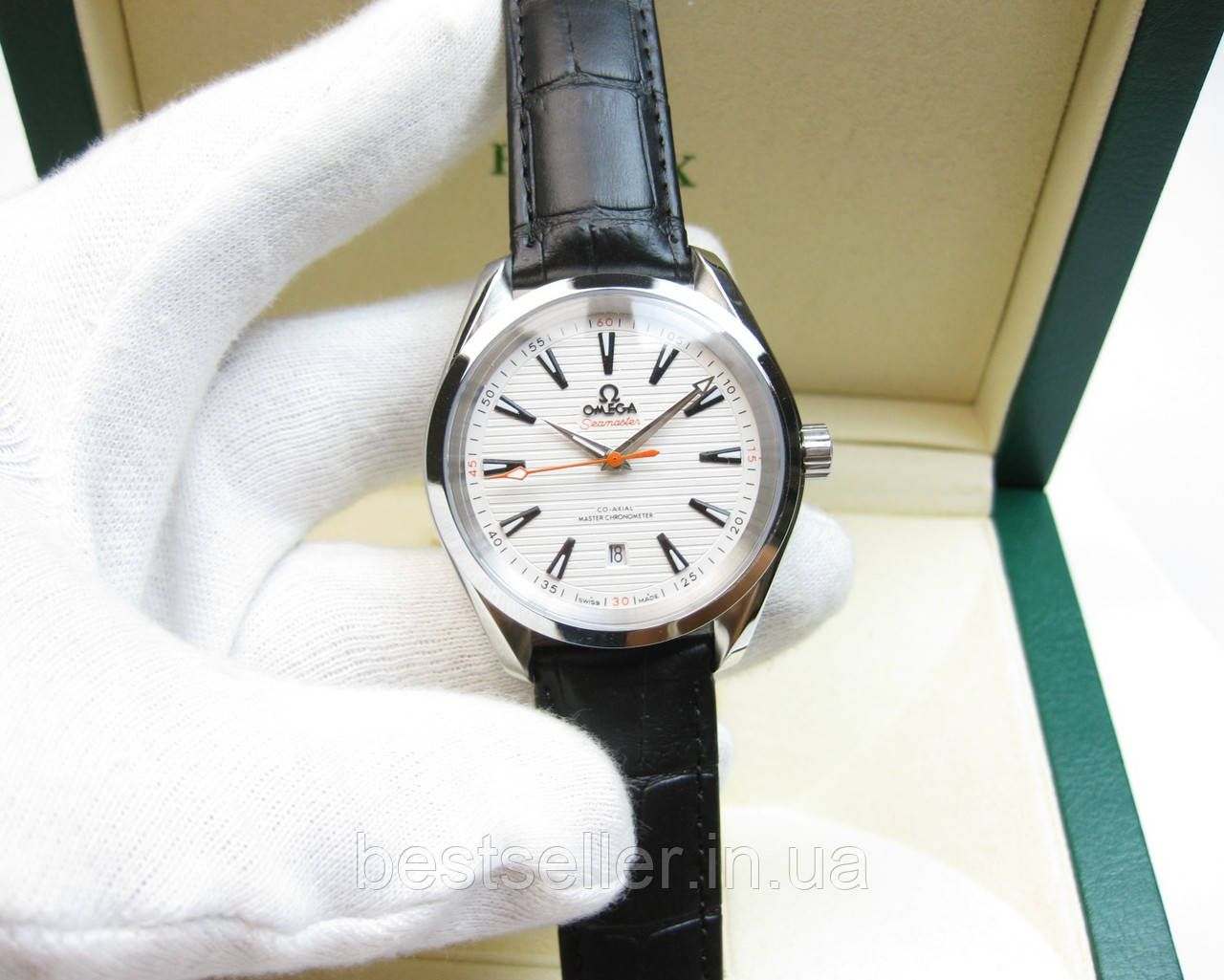 OMEGA SEAMASTER AQUA TERRA 150M Co-Axial 41MM SILVER WHITE. AAA