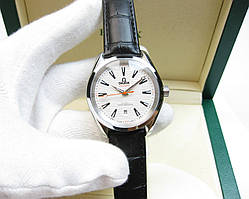 OMEGA SEAMASTER AQUA TERRA 150M Co-Axial 41MM SILVER WHITE. AAA