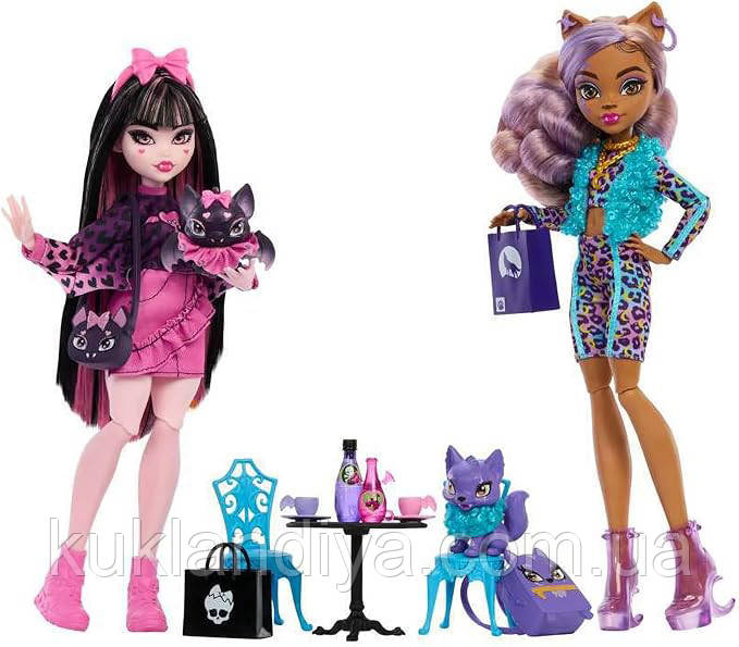Набір Дракулаура із Клодін Monster High Faboolous Pets, фото 1