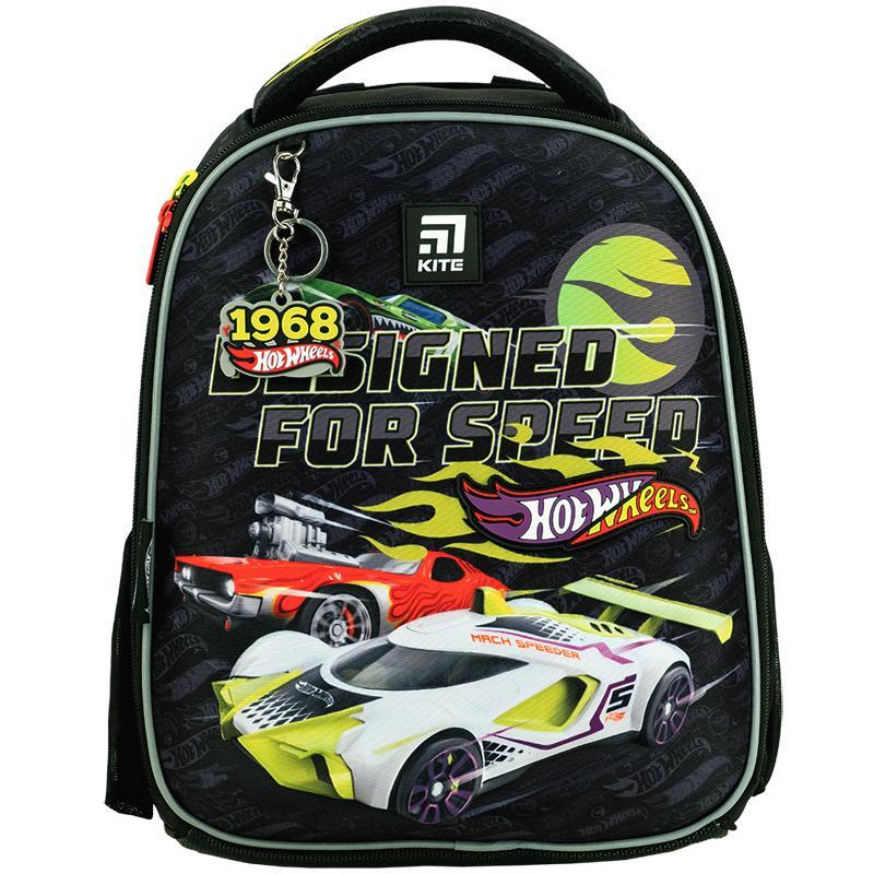 Рюкзак шкільний каркасний Kite Education Hot Wheels HW24-555S