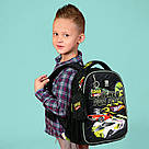 Рюкзак шкільний каркасний Kite Education Hot Wheels HW24-555S, фото 11