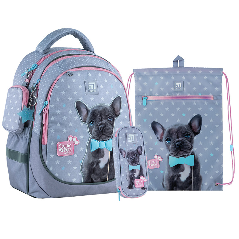 Шкільний набір Kite Studio Pets SET_SP24-700M