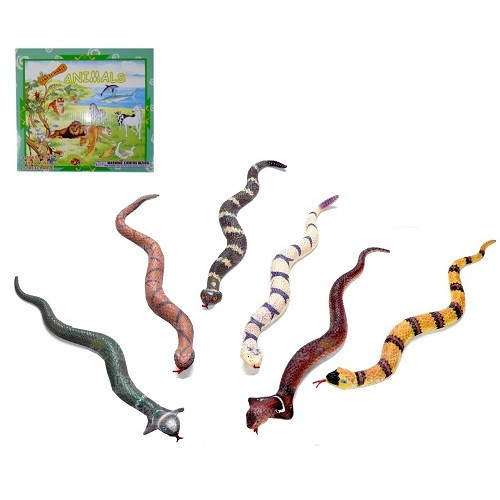 Тварина - тягучка Змія Гонконг A018P 15'' 6 кол.24 шт.в коробці