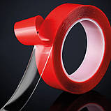 Стрічка двостороння на піноакриловій основі 12 мм×2м SIGMA (8431211), фото 2