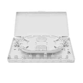 Оптоволоконна сполучна коробка Merlion ML-OP-F228, SC/LC/FC, 8 волокон, матеріал ABS