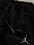Чоловічі спортивні штани Air Jordan M2076 чорні, фото 2