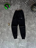 Чоловічі спортивні штани Air Jordan M2076 чорні, фото 7
