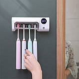 Диспенсер-стерилізатор для зубних щіток Tothbrush Disinfection Rack 10030, фото 7