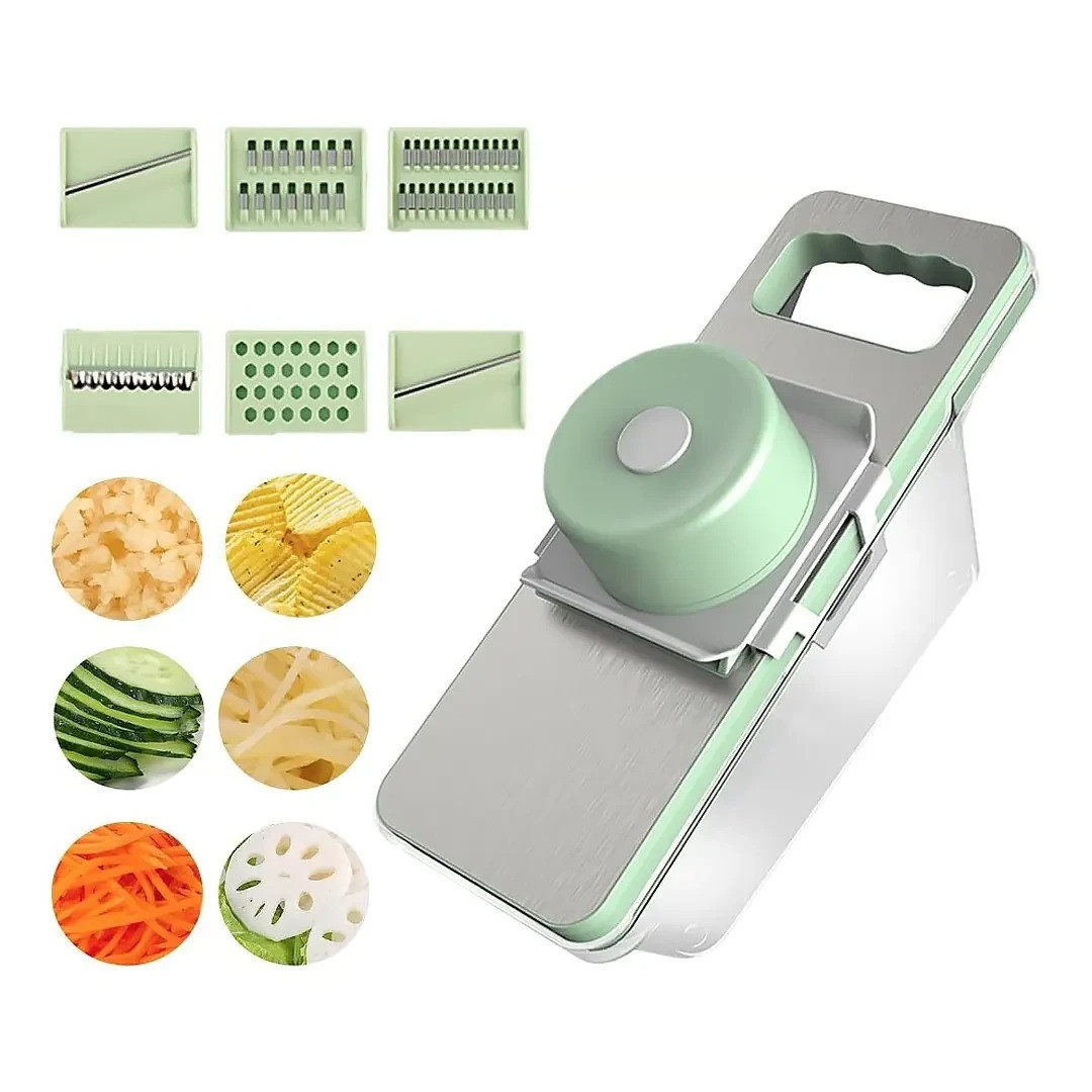 Тертка для овочів Vegetable cutter 223-5 з контейнером / вівчарка