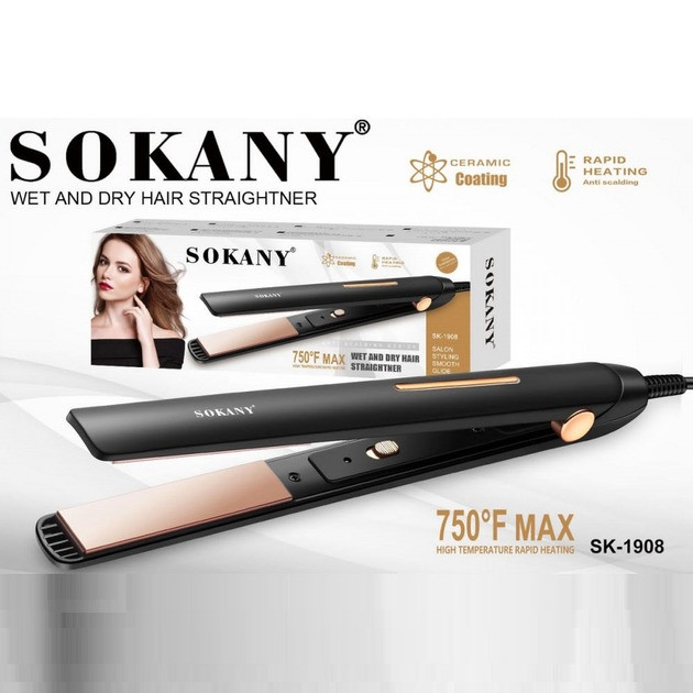 Мультистайлер Sokany SK-1908 / Праска з керамікою