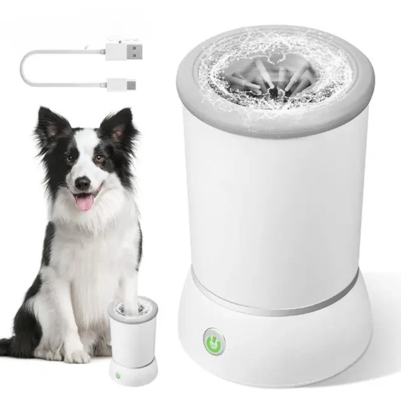 Автоматична лапомийка для собак із USB зарядкою Pet Foot Wash