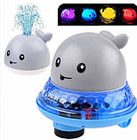Іграшка-кит, що рухається, з підсвічуванням і музикою, фото 2