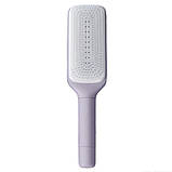 Гребінець масажний Hair straightener AND LY-639 з функцією самоочищення, фото 4