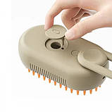 Щітка з парою Steamy Brush для грумінгу свійських тварин, фото 7