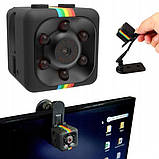 Відеокамера міні SQ11 з датчиком руху для домашнього відеоспостереження, фото 6