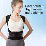 Еластичний корсет POSTURE BELT для вирівнювання постави та розвантаження хребта, фото 7