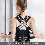 Еластичний корсет POSTURE BELT для вирівнювання постави та розвантаження хребта, фото 8