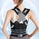 Еластичний корсет POSTURE BELT для вирівнювання постави та розвантаження хребта, фото 9