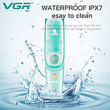 Машинка дитяча VGR V-151 для стриження з витяжкою й безшумним мотором, фото 6