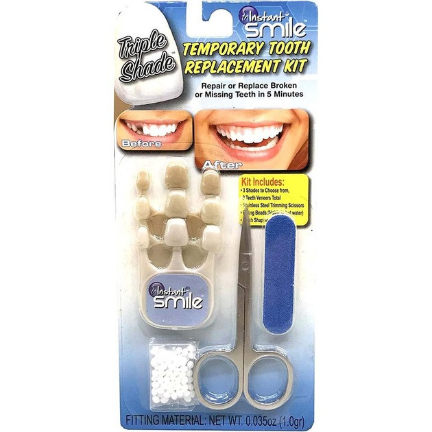 Знімні вініри Instant Smile для тимчасового відновлення зубів