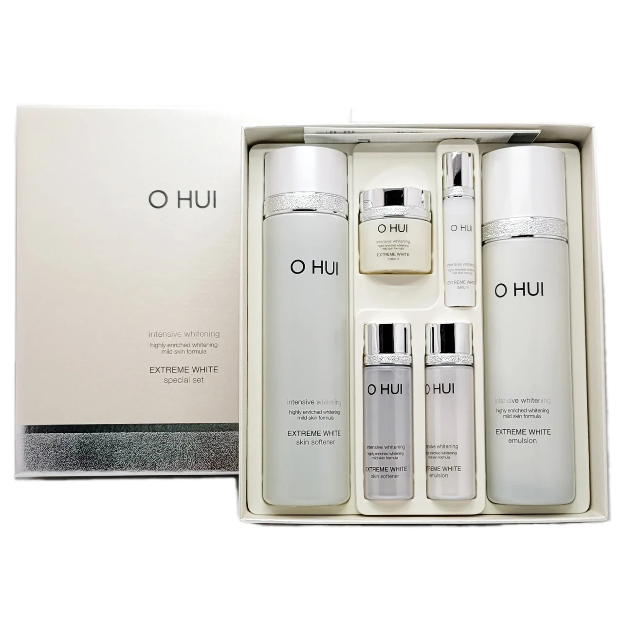 O HUI Extreme White 2 pcs Special Set Набір для інтенсивного вибілювання пігментних плям і потемнінь 340 мл