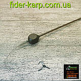 🇺🇦 Готове оснащення , Румунський монтаж Pop-Up на лідкорі "long-Куб" , вага 50 грамів 🇺🇦, фото 4