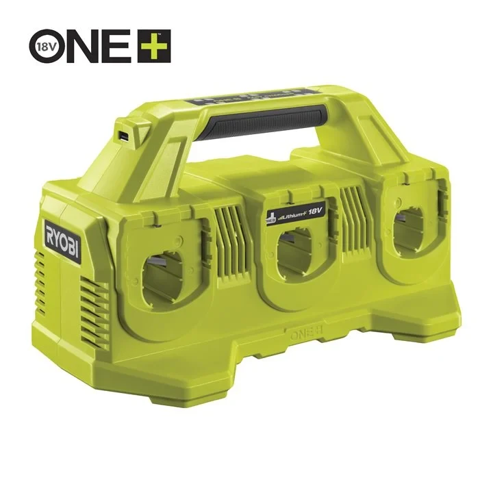 Зарядний пристрій для акумуляторів 18 В ONE+ 4A на 6 портів RYOBI