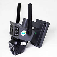 4G IP Поворотна відео камера TP36 з віддаленим доступом через додаток v380 + сонячна панель, фото 7
