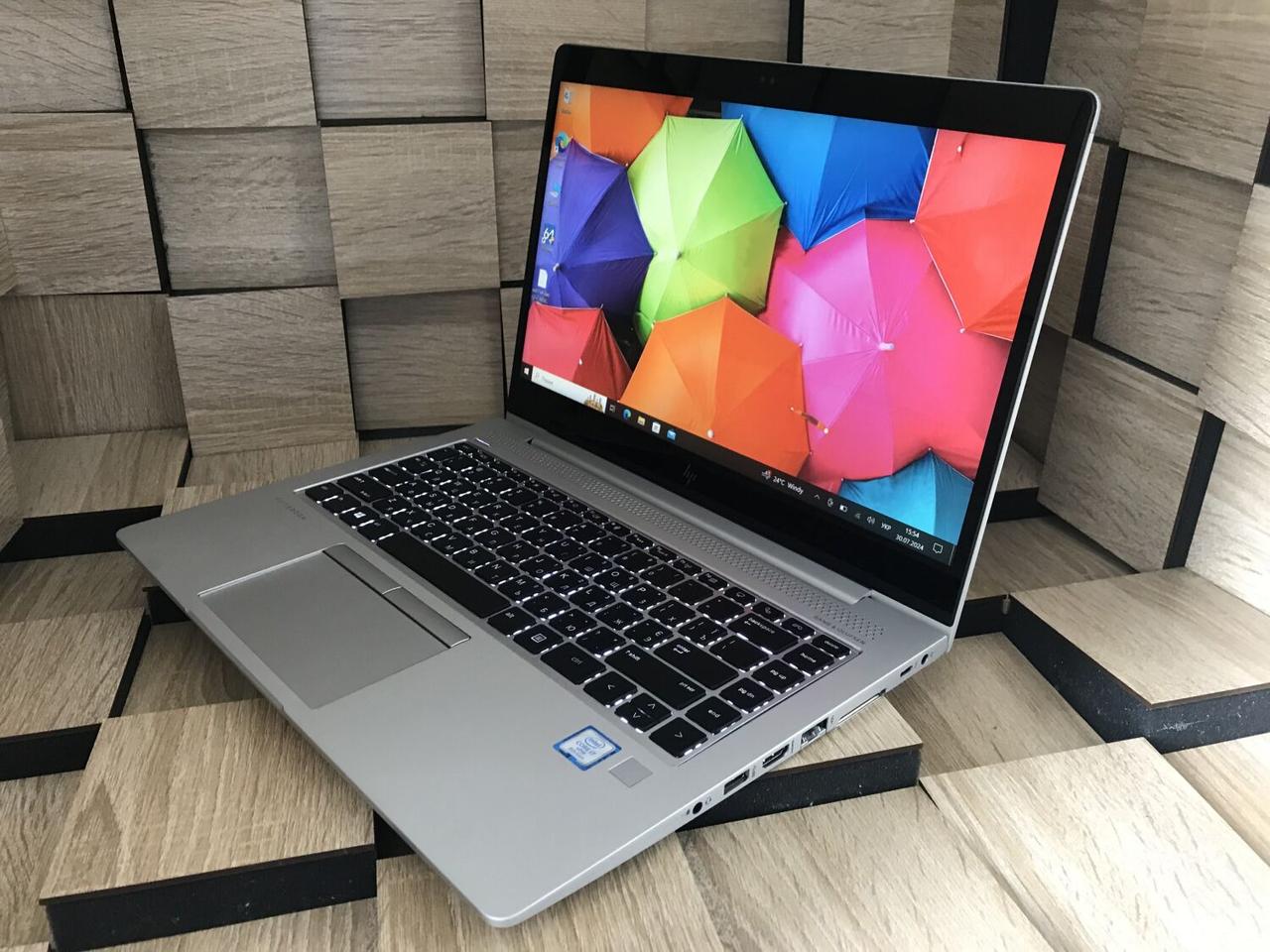 Б/в Ультрабук Б-клас HP EliteBook 840 G5 14" 1920x1080 Сенсорний| Core i7-8650U| 8 GB RAM| 256 GB SSD| UHD 620